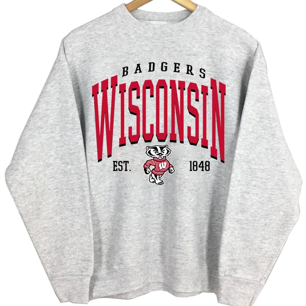NCAA Wisconsin Badgers University of Wisconsin Varsity Teams Shirt Sweatshirt